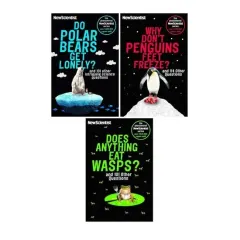 Coperta cărții New Scientist 3 Books Set (Why don't Penguins' Feet Freeze, Do Polar Bears get Lonely, Does anything eat Wasps)