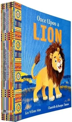 Coperta cărții Once Upon Animals: African Stories – 10 Books Collection