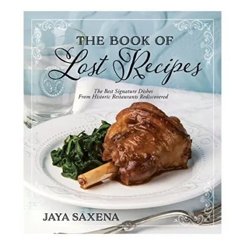 Coperta cărții The Book of Lost Recipes, Jaya Saxena