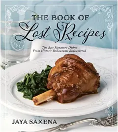 Coperta cărții The Book of Lost Recipes, Jaya Saxena