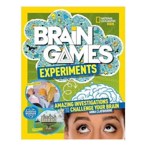 Coperta cărții Brain Games, National Geographic