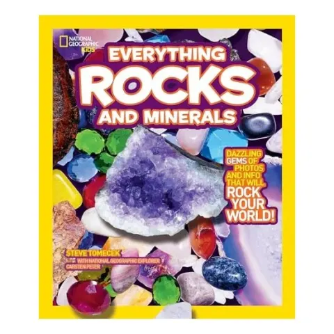 Coperta cărții Everything Rocks and Minerals, Steve Tomecek