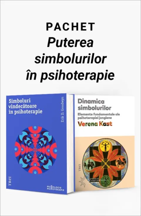 Coperta cărții Pachet Puterea simbolurilor în psihoterapie. Simboluri vindecătoare în psihoterapie/Dinamica simbolurilor - Erik D. Goodwyn