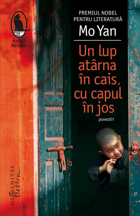 Coperta cărții Un lup atârnă în cais, cu capul în jos