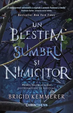 Coperta cărții Un blestem sumbru și nimicitor (seria Distrugătorii de blesteme, vol. 1)