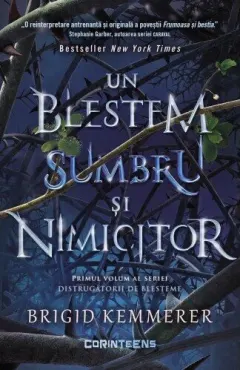 Coperta cărții Un blestem sumbru și nimicitor (seria Distrugătorii de blesteme, vol. 1)