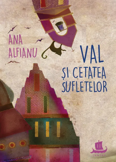 Coperta cărții Val și Cetatea Sufletelor