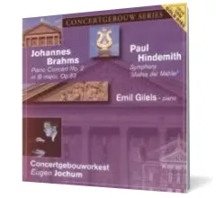 Coperta cărții Brahms: Piano Concerto No. 2