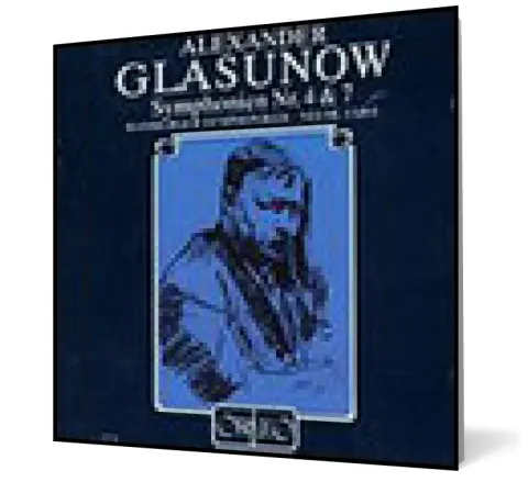 Coperta cărții Alexander Glasunow - Symphonien Nr. 4 & 7