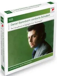 Coperta cărții Daniel Barenboim conducts Schubert