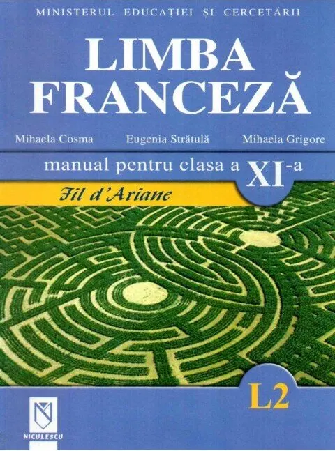 Coperta cărții Limba franceza (L2) (manual pentru clasa a XI-a)