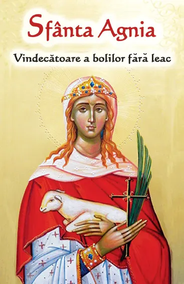 Coperta cărții Sfânta Agnia - Vindecatoare a bolilor fără leac