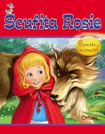 Coperta cărții Scufița roșie