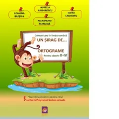 Coperta cărții Un sirag de... Ortograme. Comunicare in limba romana pentru clasele II-IV