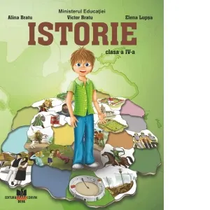 Coperta cărții Istorie Manual pentru clasa a IV-a