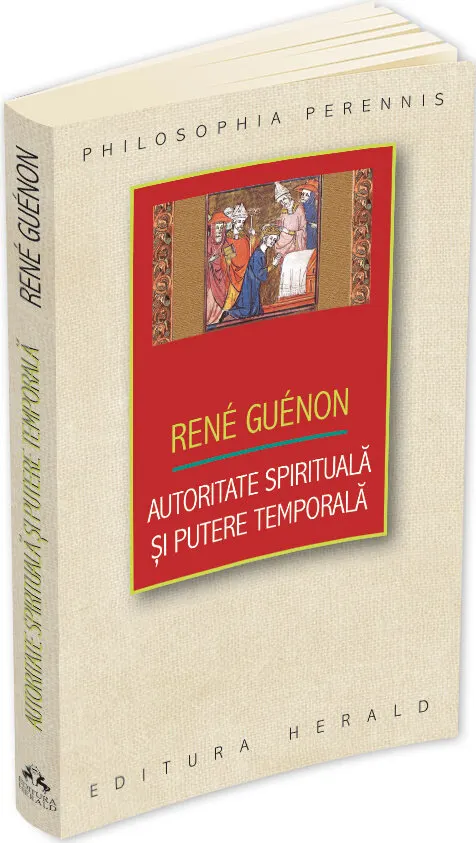Coperta cărții Autoritate spirituală și putere temporală