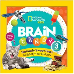 Coperta cărții Brain candy 3: seriously sweet facts to satisfy your curiosity