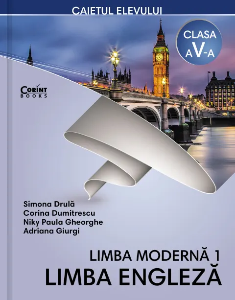 Coperta cărții Limba engleză L1 - Caietul elevului pentru clasa a V-a