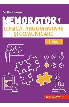 Coperta cărții Memorator de logica, argumentare si comunicare Ed.2024