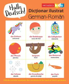 Coperta cărții Hallo Deutsch! Dicționar ilustrat