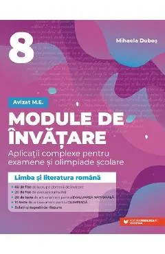 Coperta cărții Limba si literatura romana - Clasa 8 - Module de invatare