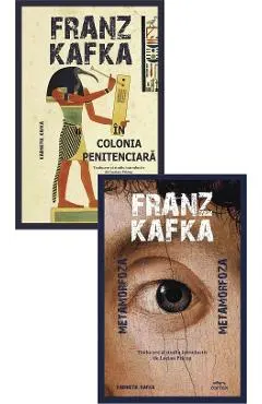 Coperta cărții Pachet 2 carti: Kabinetul Kafka. Metamorfoza + In colonia penitenciara