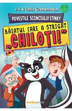 Coperta cărții Baiatul care a strigat chiloti! - Chris Grabenstein, J.J. Grabenstein