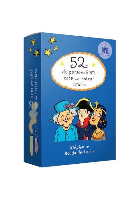 Coperta cărții 52 de personalitati care au marcat istoria