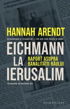 Coperta cărții Eichmann la Ierusalim