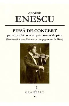 Coperta cărții Piesa de concert pentru viola