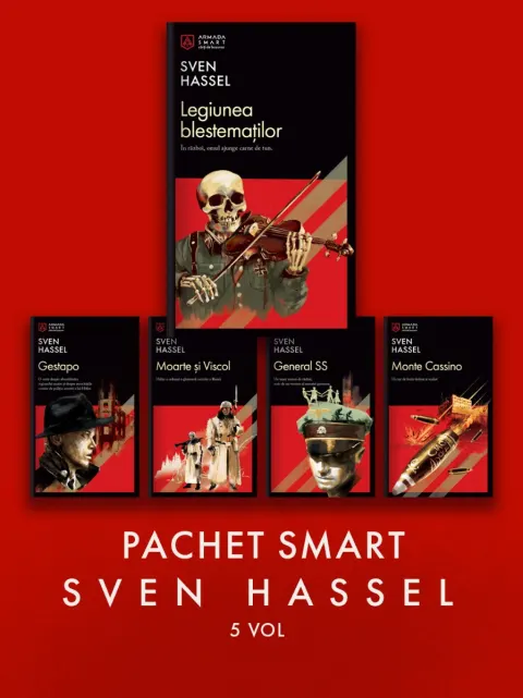 Coperta cărții Pachet SMART Sven Hassel 5 vol.