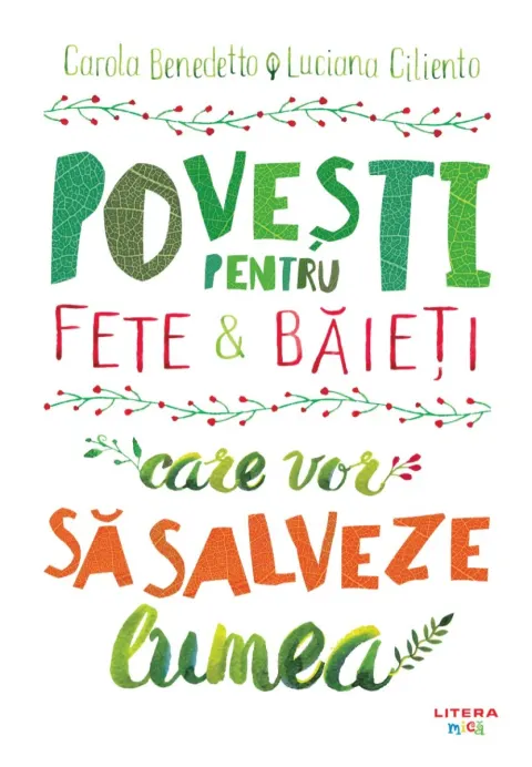 Coperta cărții Povesti pentru fete si baieti care vor sa salveze lumea