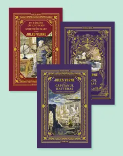 Coperta cărții Pachet 3 Jules Verne (3 volume)