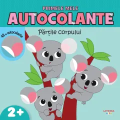 Coperta cărții Primele mele autocolante. Partile corpului