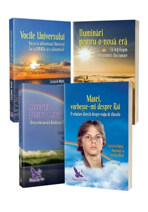 Coperta cărții Pachet Seria Matei, vorbeste-mi despre rai. Set 4 volume