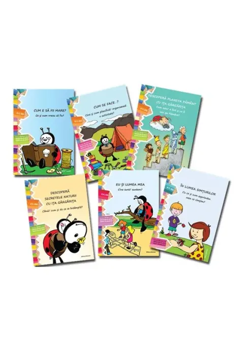 Coperta cărții Colectia Ita Gargarita, Nivelul II, 4-5 ani (contine 6 carti)