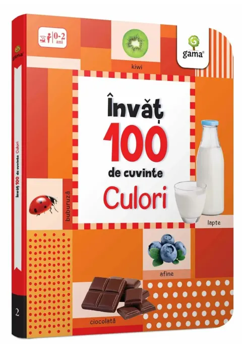 Coperta cărții Invat 100 de cuvinte - Culori