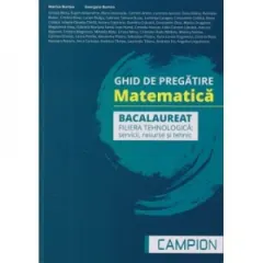 Coperta cărții Ghid de pregatire. Matematica. Bacalaureat, filiera tehnologica: servicii, resurse si tehnic