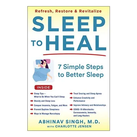 Coperta cărții Sleep to Heal