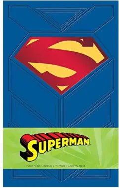Coperta cărții Superman Ruled Pocket Journal