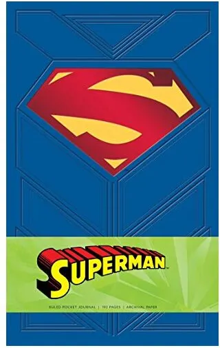 Coperta cărții Superman Ruled Pocket Journal