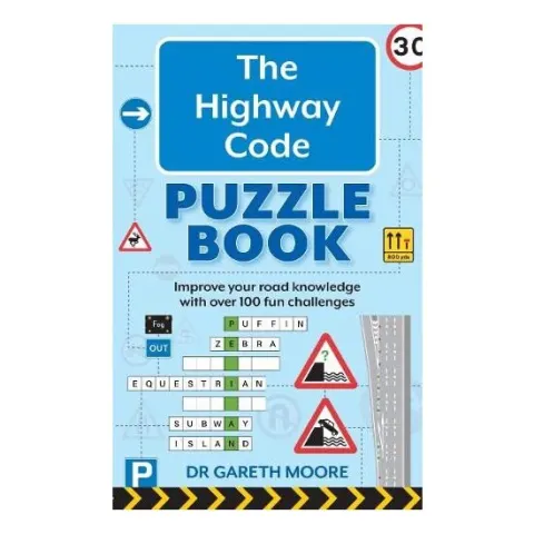 Coperta cărții The Highway Code Puzzle Book