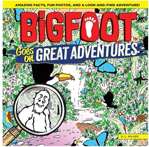 Coperta cărții BigFoot Goes on Great Adventures