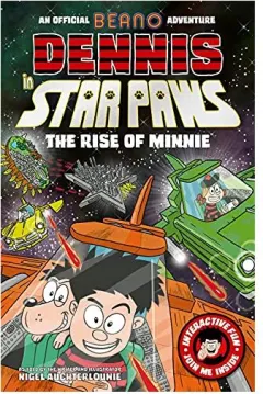 Coperta cărții Dennis in Star Paws: The Rise of Minnie