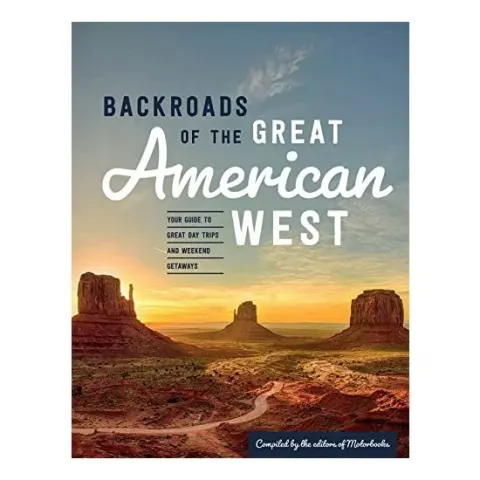 Coperta cărții Backroads of the Great American West