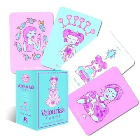 Coperta cărții Velouria's Tarot