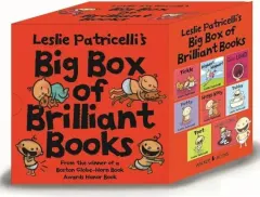 Coperta cărții Leslie Patricelli's Big Box of Brilliant 8 Board Books Collection Set