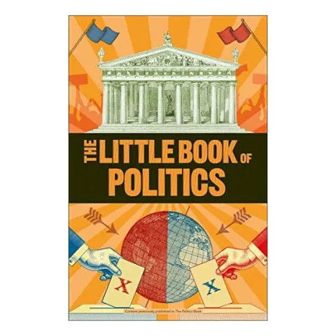 Coperta cărții Little Book of Politics, DK Publishing