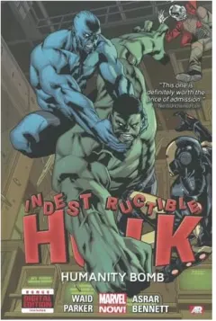 Coperta cărții Indestructible Hulk, Mark Waid