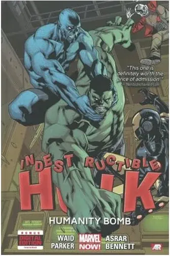 Coperta cărții Indestructible Hulk, Mark Waid